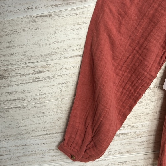 Sonoma Mauve Ruffle Neck Top | SIZE XL - Picture 6 of 7